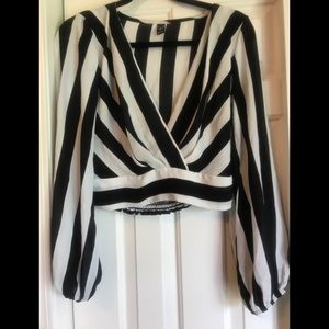 Sexy long-sleeve top